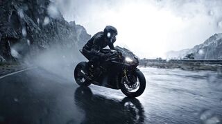 motorbike riding