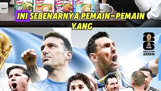 Pemain Argentina ketika di Timnas Jadi jago #argentina #podcast #sepakbola #fyp
