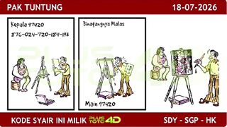 🔮 Kode Syair Pak Tuntung - Sabtu, 18 Juli 2026 🔮
