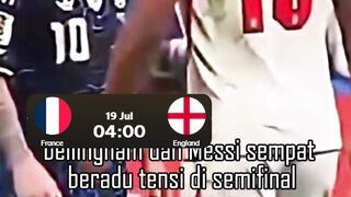 Teori Netizen: Senggolan Bellingham Buat Messi Aktifkan 'Mode Serius' Demi Libas Inggris