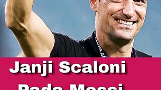 Janji Scaloni pada Messi yang Mengubah Sejarah Argentina dan Dunia Sepak Bola