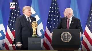 Trump and Infantino call the 2026 World Cup a success