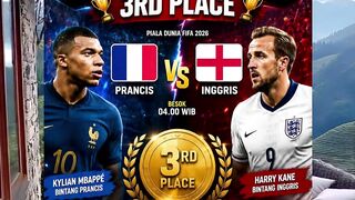 ⚽️ Tebak skor Prancis 🇫🇷 vs Inggris 🏴 sekarang! Prediksi kamu bisa jadi cuan di DewaCash! 🔥