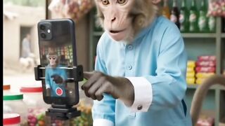 Wow Monkey live funny video