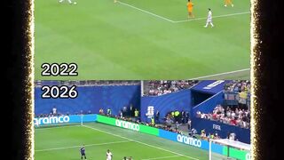 Same shot, four years apart. Different result. #FIFAWorldCup