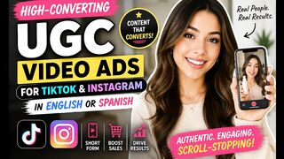 Need Viral UGC Ads? I Create TikTok & Instagram UGC Videos