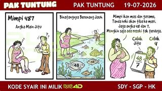🔮 Kode Syair Pak Tuntung - Minggu, 19 Juli 2026 🔮