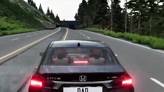 Best Family Crash Test Moments Ever 3😂 #shorts