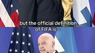 President Trump joked"