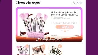 #13 Pcs Makeup Brush Set Soft hair Loose Powder Eyeshadow