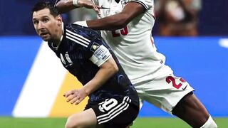 Djed Spence membagikan kompilasi duelnya dengan Lionel Messi