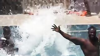 Mind the one jumping