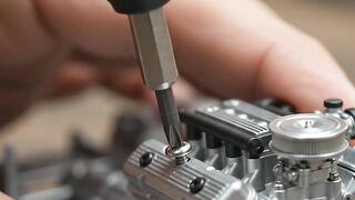 ASMR tiny car making