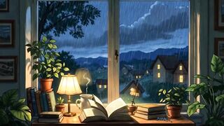 Deep Sleep Lo-Fi Beats  Restful Rain Chillhop for Anxiety Relief and Stress Calm