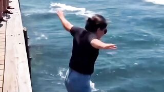 Girl Walks on Water! 😱💧 | Amazing Moment