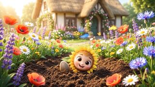 🌱 How Tiny Seeds Wake Up  Amazing Seed to Plant Journey for Kids 🌻  | kidz nova learning