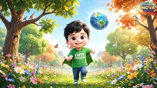 Little Earth Protectors 🌍  Learn to Save the Planet for Kids | kidz nova learning