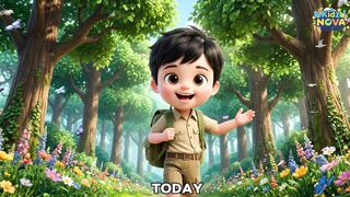 Forest Friends Adventure 🌳  Learn About Hedgehogs, Foxes, Deer & Owls | kidz nova learning