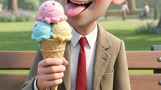 Bean vs Squirrel! 🍦 The Funniest Ice Cream Disaster | 3D Cartoon 😂