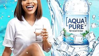 Nigeria heat + cold AQUA PURE = perfect combo 💧🥶