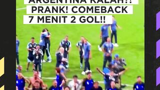 Mode Comeback Argentina Menyala! Inggris Kena Mental Dalam 7 Menit