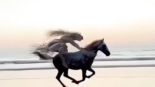 Ghost on horse