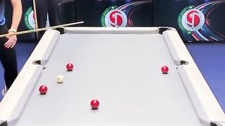 Snooker trick shot