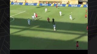 Detik detik gooal spanyol masuk gawang argentina di final.1-0