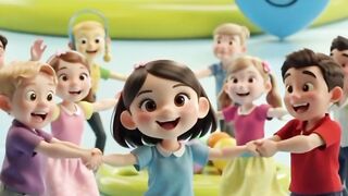 Fun Kids Dance & Shape Playtime | Cute 3D Animated Cartoon for Kids