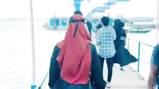 Beautiful Bengali Niqab Girl Walking in Nature | Peaceful Bangla Lifestyle Vlog