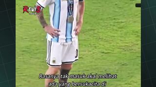 Hanya dalam satu hari piala dunia terbaik Messi hancur seketika 😳