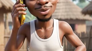 Akpos Makes the Funniest Phone Call Ever! | You Won't Believe Why He Called His Mama! 📞🤣