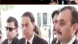 Salman Akram Raja Press Conference Outside of Supreme Court of Pakistan