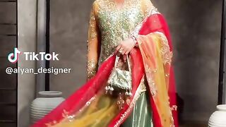 Latest Mehndi Event Dress 2