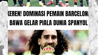 KEREN! INI 8 PEMAIN BARCELONA BAWA SPANYOL JUARA PIALA DUNIA 2026