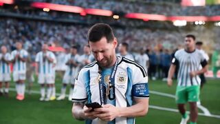 Lionel Messi calls Spider-Man