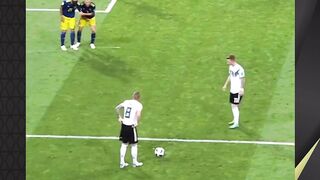 Free kick Tony Kroos