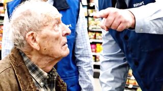 Walmart Manager Fired The Cashier For Giving Poor, Old, Dirty Man Groceries For Free