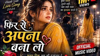 ❤️ फिर से अपना बना लो | New Hindi Sad Love Song 2026 | Heart Touching Emotional Song | Official Music Video