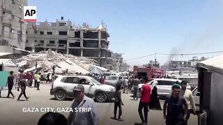 Israel strikes in Gaza kill at least four and wound more than a dozen