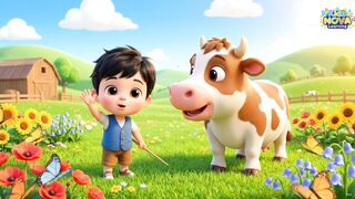🐄 How Milk Travels From Farm To Home? | Fun Learning For Kids | kidz nova learning