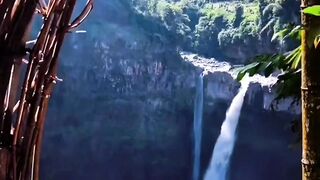 The Most Breathtaking Hidden Waterfall in Paradise | Nature Relaxation 4K