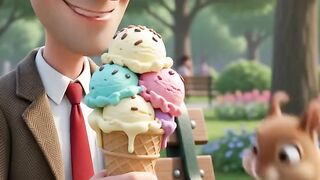 Bean's Funniest Ice Cream Fail Ever! 🍦🤣 | ToonVerse 3D Cartoon