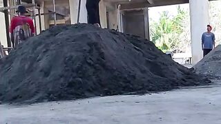 Proses pembangunan masjid tingkat -pengecoran lantai 3