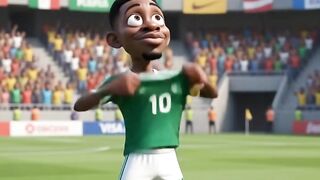 Akpos Plays Football | The Funniest Goal Celebration Ever! ⚽🤣