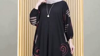 Gamis wanita terbaru mewah dan elegan
