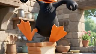 🦆 Breakfast turned hilarious!
