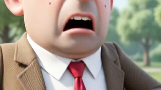 Bean-Inspired Cartoon | Funny Paint Disaster in the Park 😂🎨 | 3D Animation