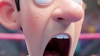 Bean-Inspired Wrestling Chaos! 😂 Funny 3D Cartoon Wrestling Match | ToonVerse