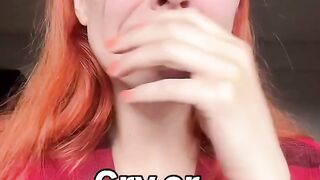 Cry or....